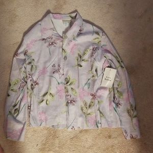 Coldwater Creek blazer shirt new never worn XL